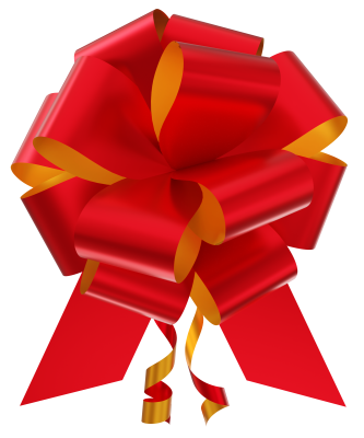 Lao Mgico Decorado Dupla Face Vermelho e Dourado