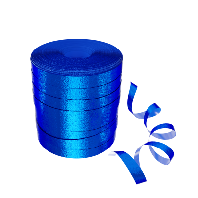 Fitilho Metalizado Texturizado Azul