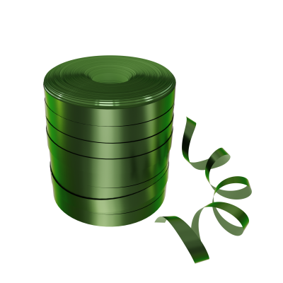 Fitilho Metalizado Fosco Oliva